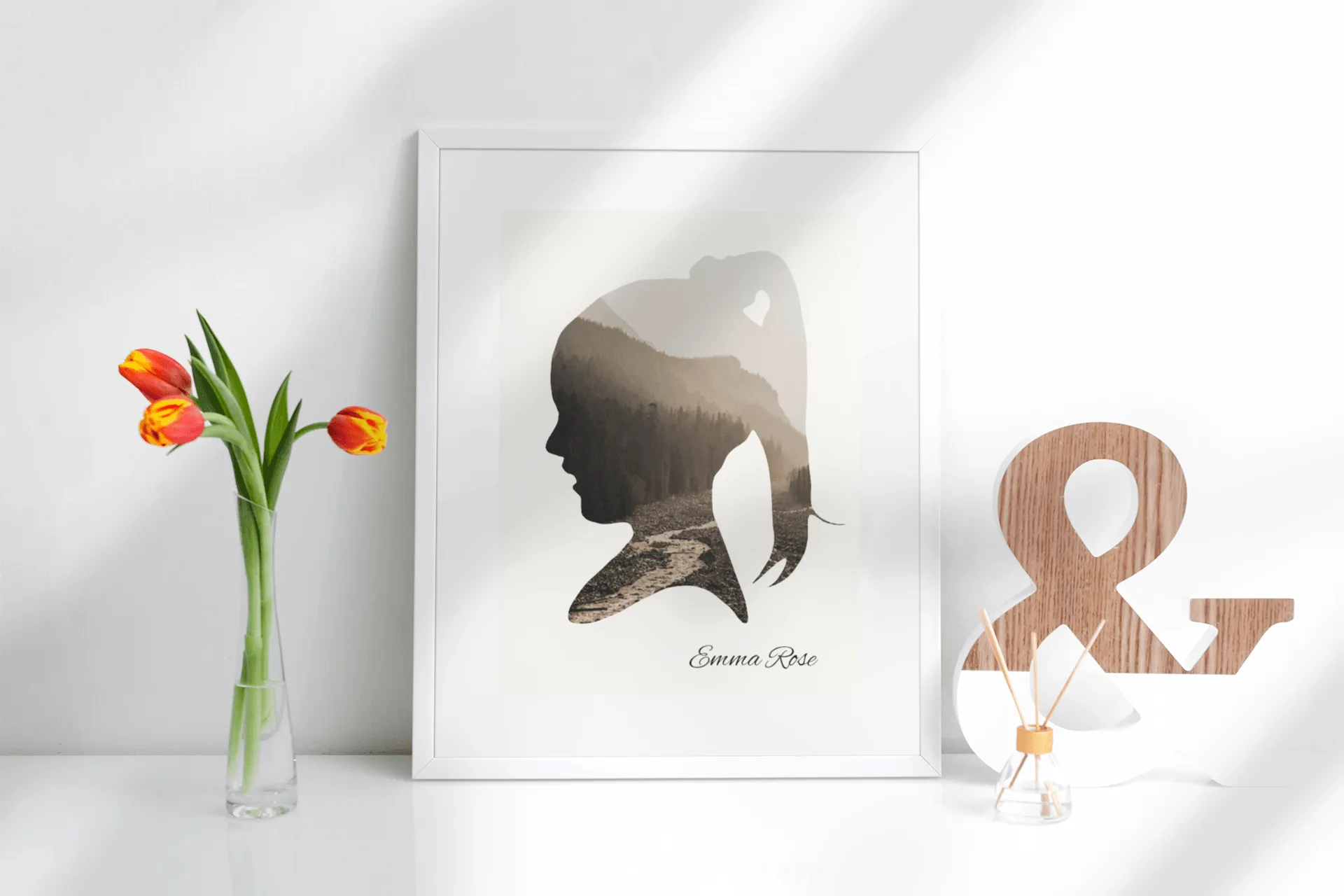 Custom Silhouette Nursery Art