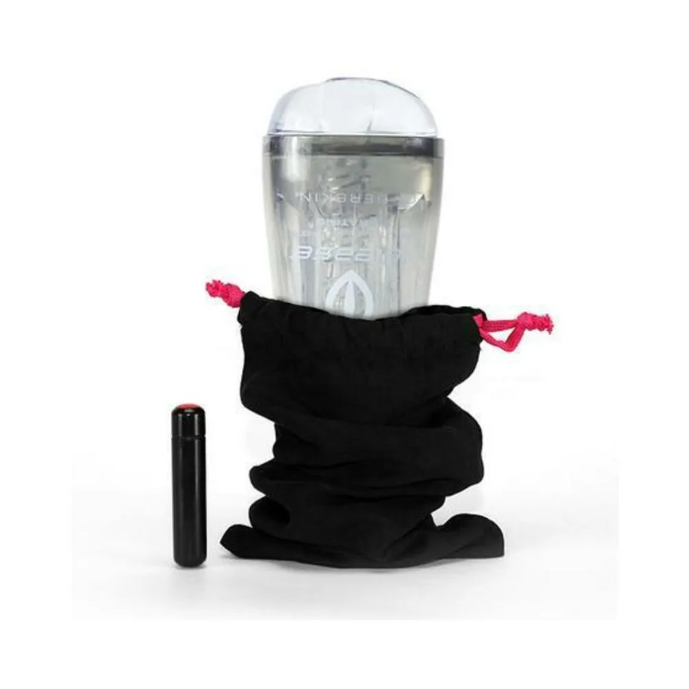 Cyberskin Release Deep Pussy Stroker Clear