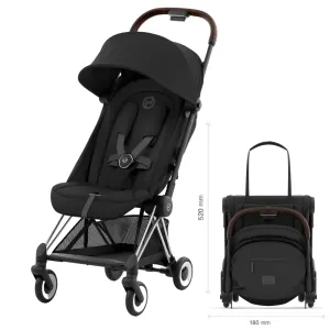 Cybex, Coya Ultra Compact Stroller, Chrome