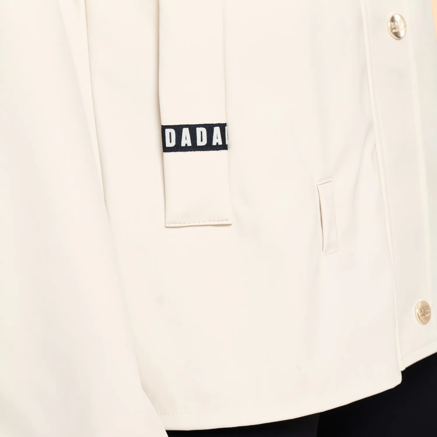 Dada Sport Tempo Ladies Rain Coat Airbag Compatible, Light Beige
