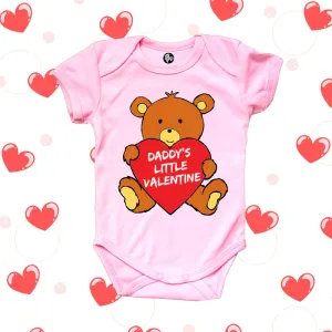 Daddy's Little Valentine Onesie for Babies