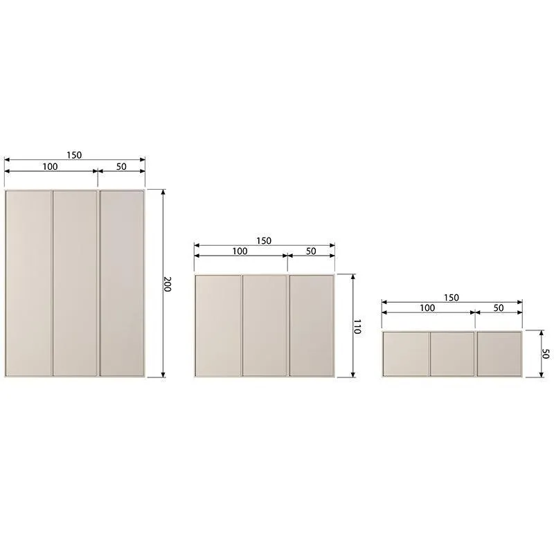 Daily Double Closet 50x100 cm