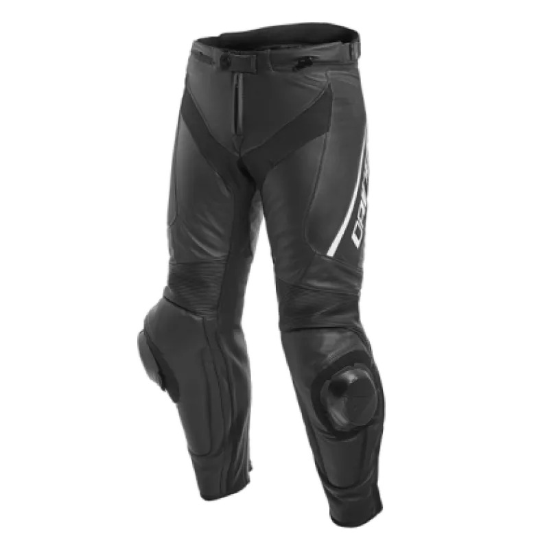 Dainese Delta 3 Perforated Leather Pants Black/White