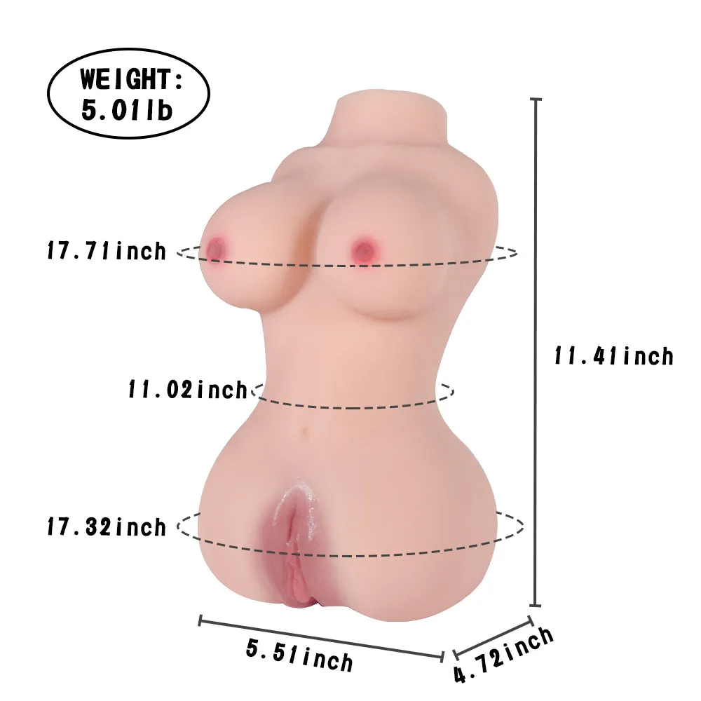 Daisy: 5.01lb Mini Size Torso Sex Doll for Men