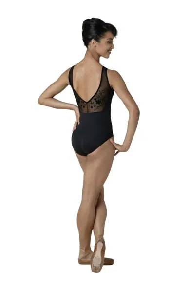 Danz N Motion 22108 Adult Celeste Flock Tank Leotard