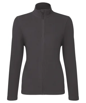 Dark Grey - Women’s ‘Recyclight’ full-zip microfleece