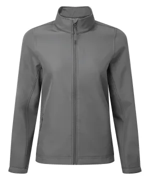 Dark Grey - Women’s Windchecker® printable and recycled softshell jacket