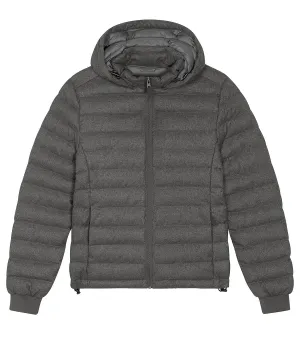 Dark Heather Grey - Stella Voyager wool-like padded jacket (STJW897)