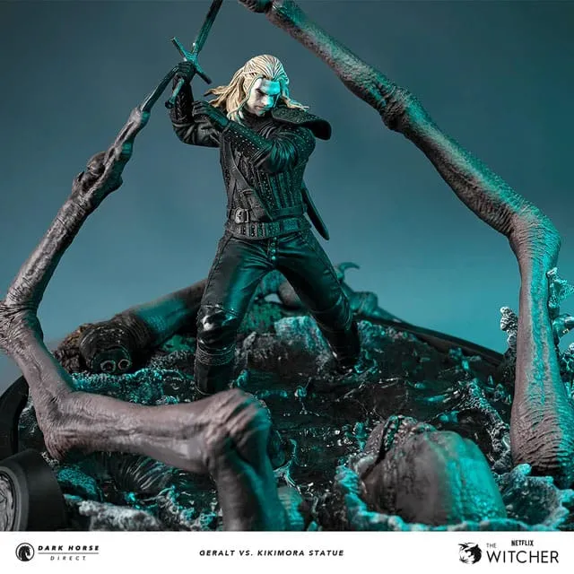 Dark Horse Comics The Witcher Season 3 Geralt vs. Kikimora Statue