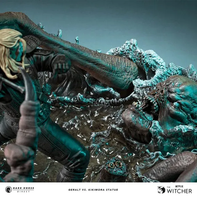 Dark Horse Comics The Witcher Season 3 Geralt vs. Kikimora Statue