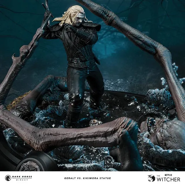 Dark Horse Comics The Witcher Season 3 Geralt vs. Kikimora Statue