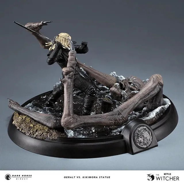 Dark Horse Comics The Witcher Season 3 Geralt vs. Kikimora Statue