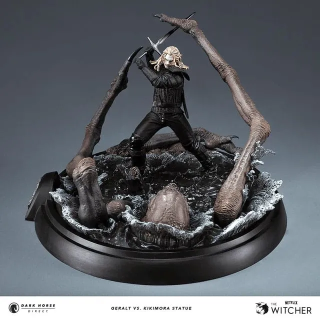 Dark Horse Comics The Witcher Season 3 Geralt vs. Kikimora Statue