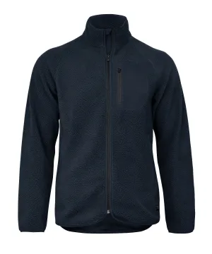 Dark Navy - Timberlake – modern sherpa fleece