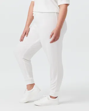 Darlene French Terry Jogger | White