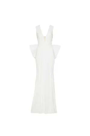 Davina Bow Gown Ivory