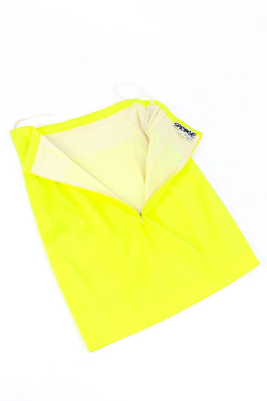 Day-Glo Moto Jacket & Skirt Set
