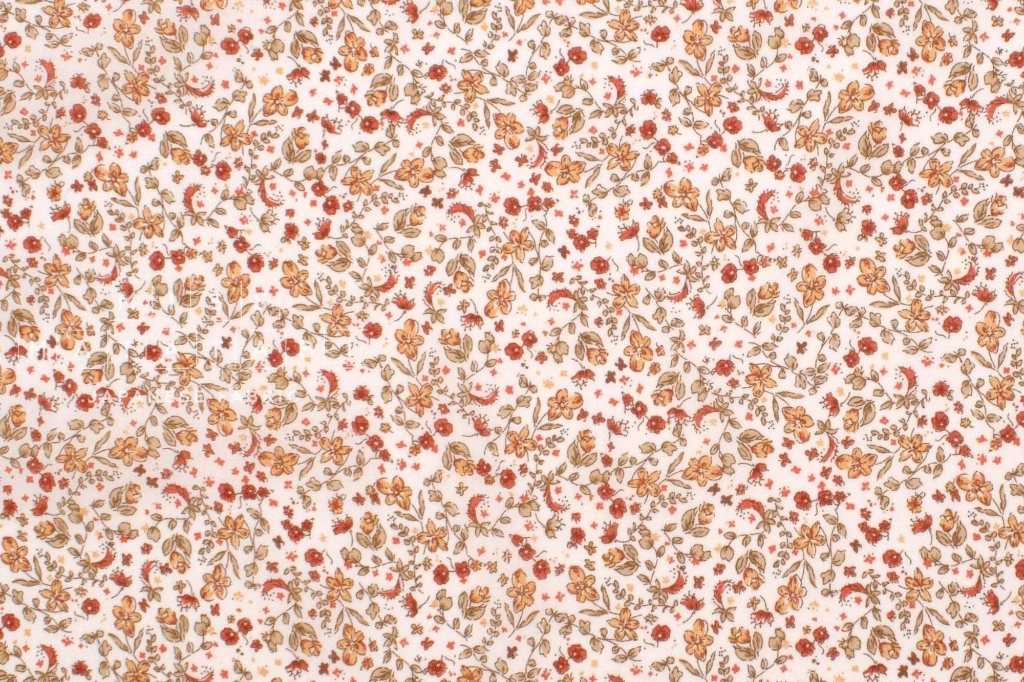 DEADSTOCK Pretty Fall Floral - orange