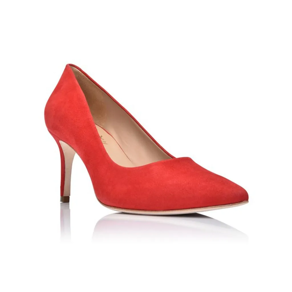 Deborah Red Hot Kiss Suede