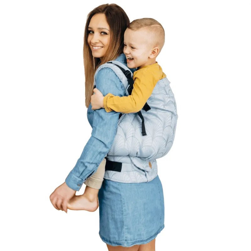 Deco Platinum Blue LennyPreschool Carrier by LennyLamb