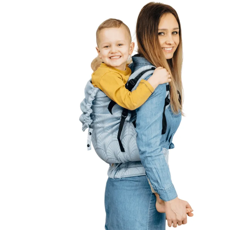 Deco Platinum Blue LennyPreschool Carrier by LennyLamb