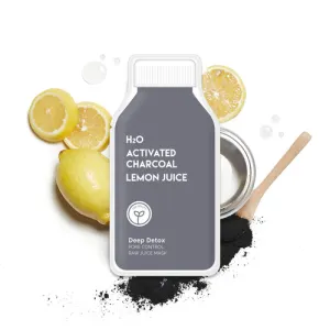 Deep Detox Pore Control Charcoal Raw Juice Sheet Mask