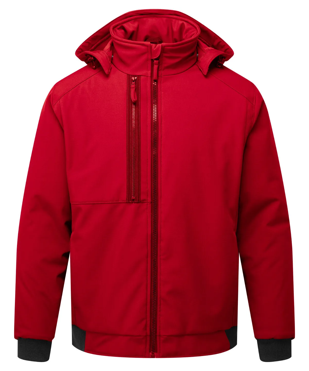 Deep Red - WX2 2-layer padded softshell