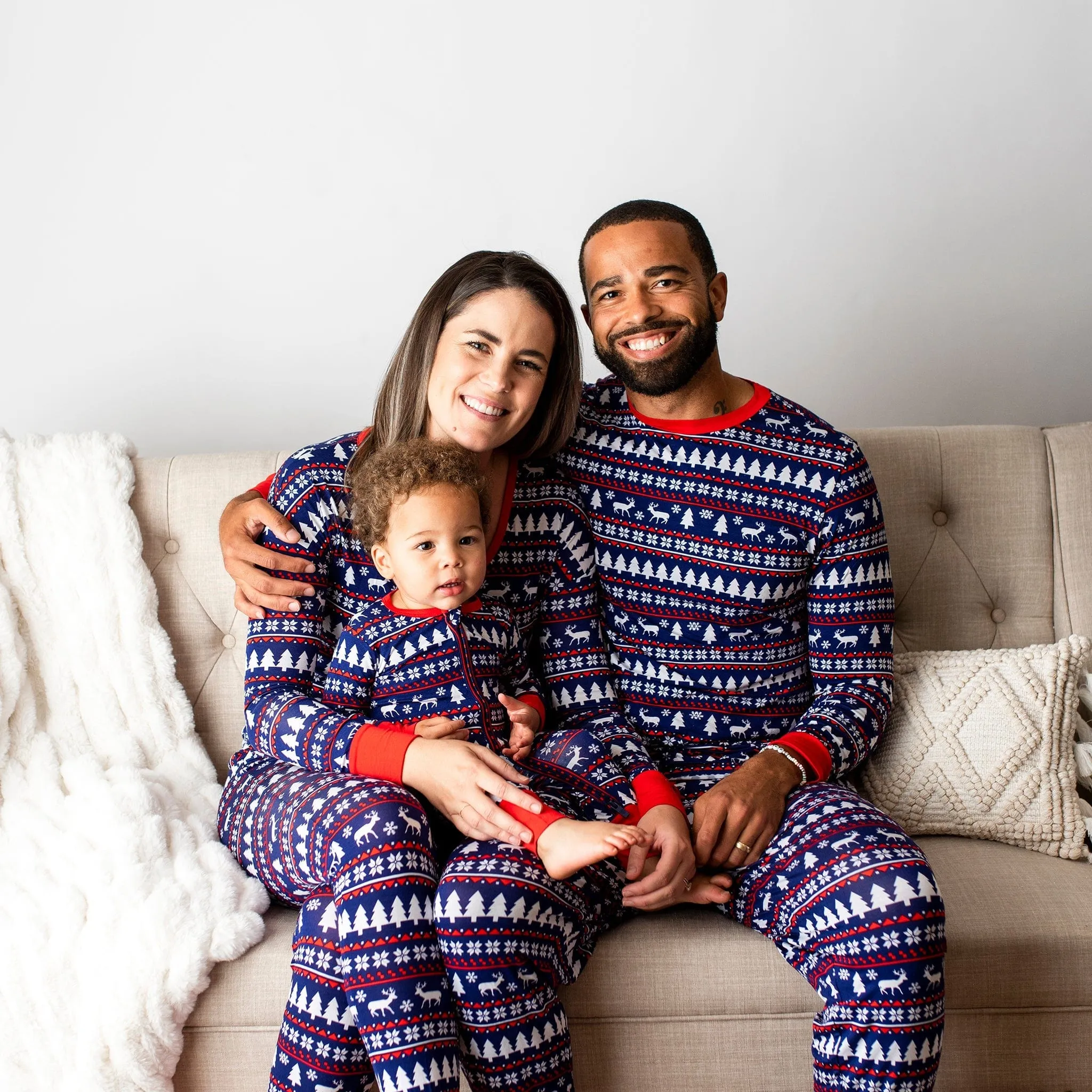 Deer Santa Men's Pants