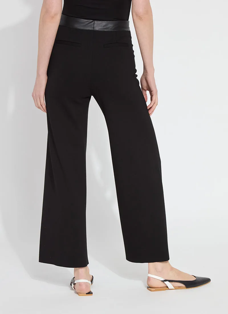 Denver Hi Waist Wide Leg Ponte Pants