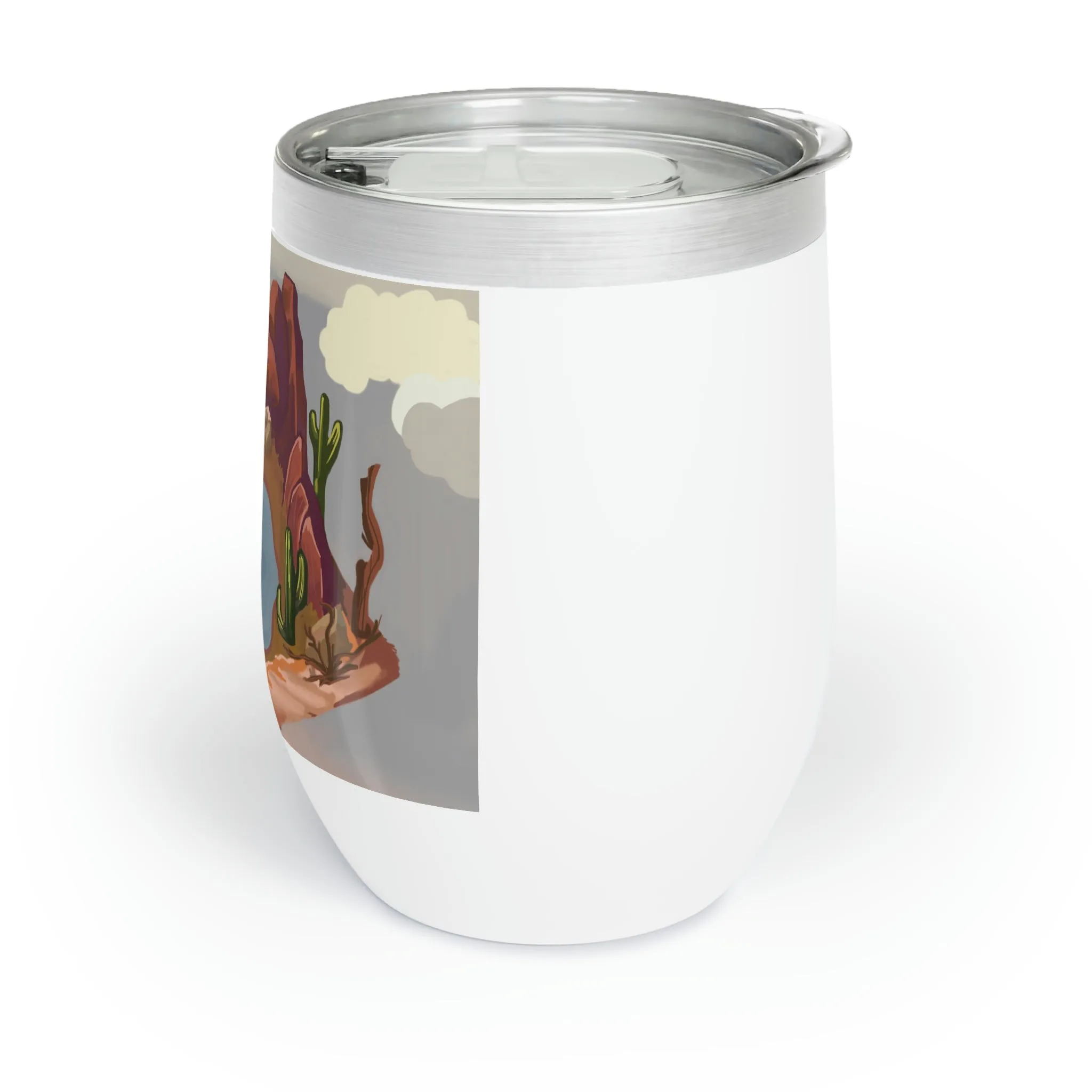 Desert Rocks Chill Wine Tumbler