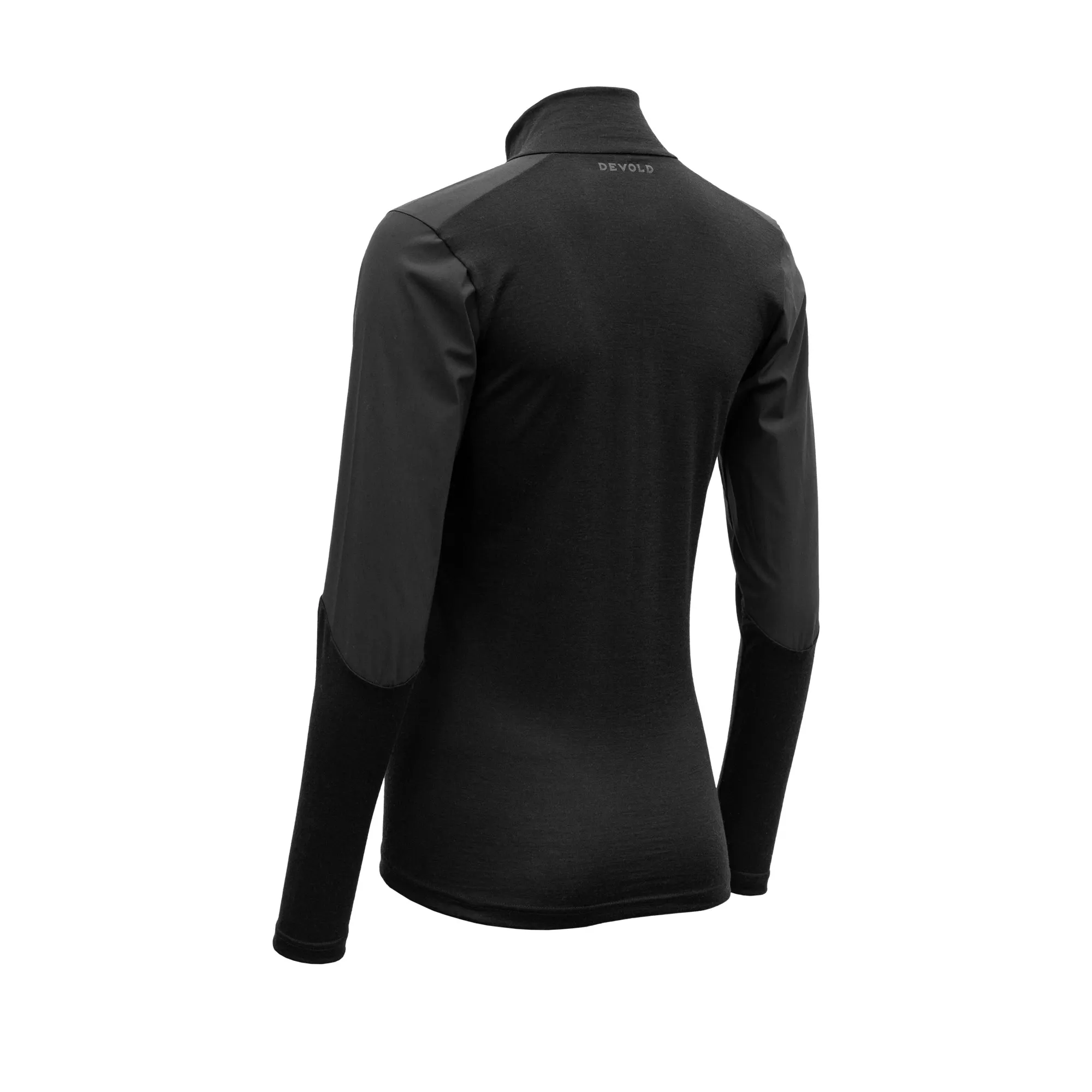Devold Cover Woman Zip Neck Caviar | Buy Devold Cover Woman Zip Neck Caviar here | Outnorth