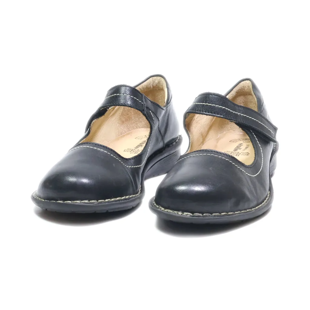 Diabolo Studio Ballerinas Leather Black Colour For Women