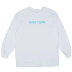 Dial Tone Wheel Co SMOOTH OPERATOR Longsleeve Tee White