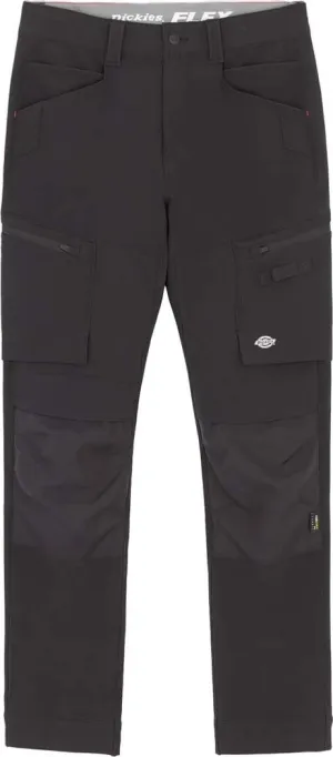 Dickies Men&#x27;s 4 Way Stretch Slim Taper Shell Trouser Black | Buy Dickies Men&#x27;s 4 Way Stretch Slim Taper Shell Trouser Black here | Outnorth