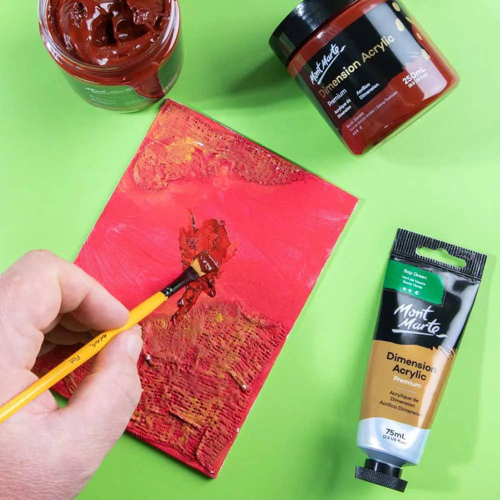 Dimension Acrylic Premium 250ml (8.5 US fl.oz) - Burnt Sienna