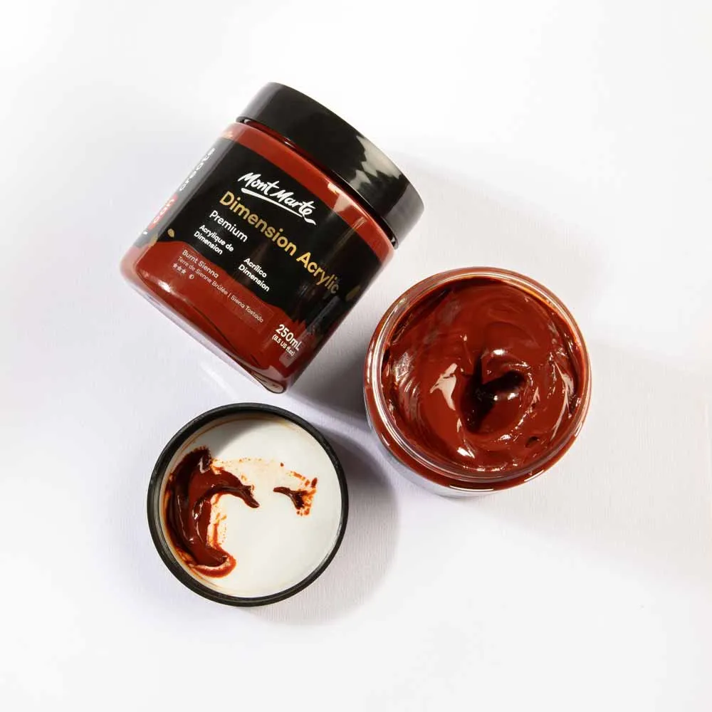 Dimension Acrylic Premium 250ml (8.5 US fl.oz) - Burnt Sienna