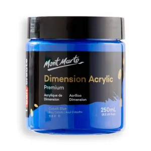 Dimension Acrylic Premium 250ml (8.5 US fl.oz) - Cobalt Blue