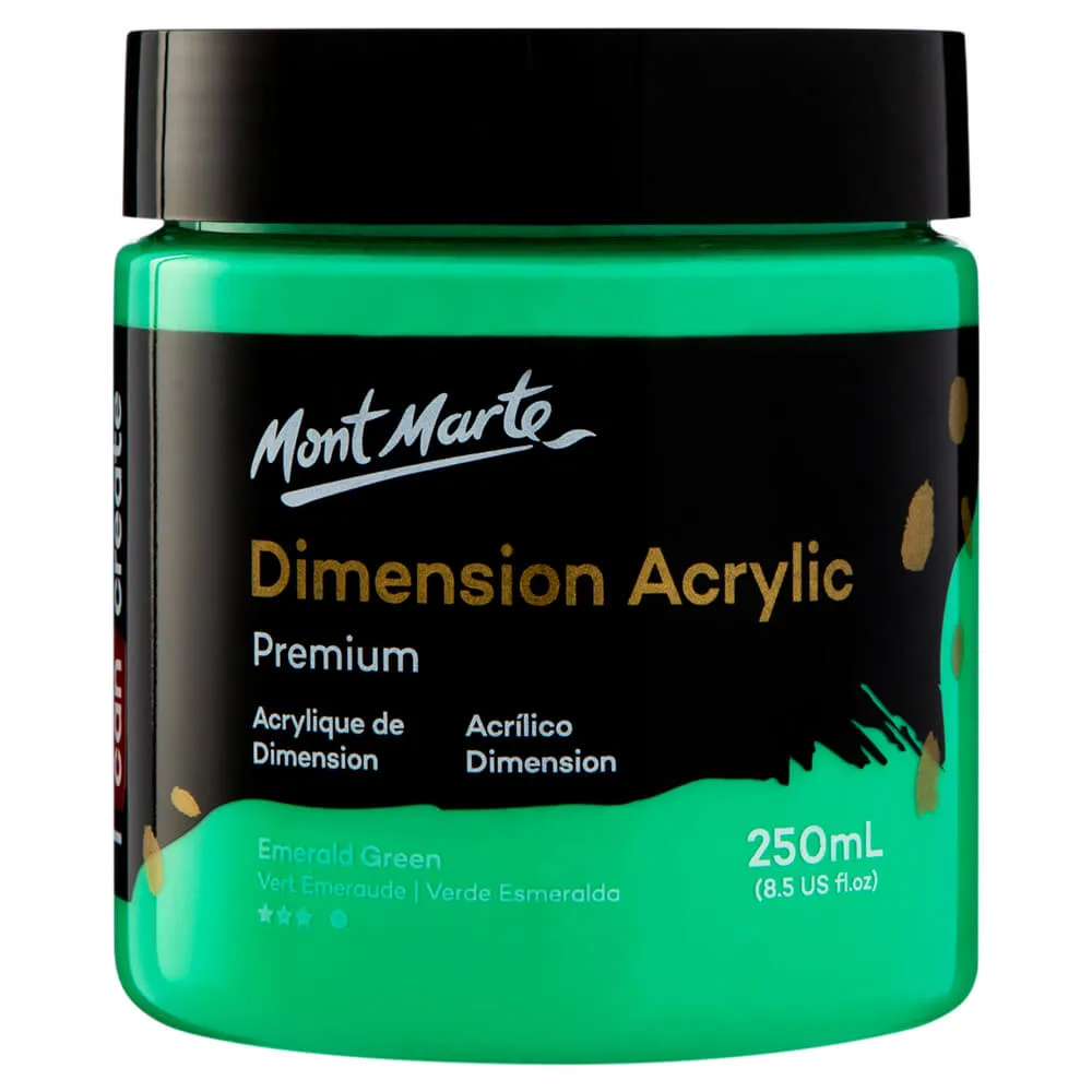 Dimension Acrylic Premium 250ml (8.5 US fl.oz) - Emerald Green