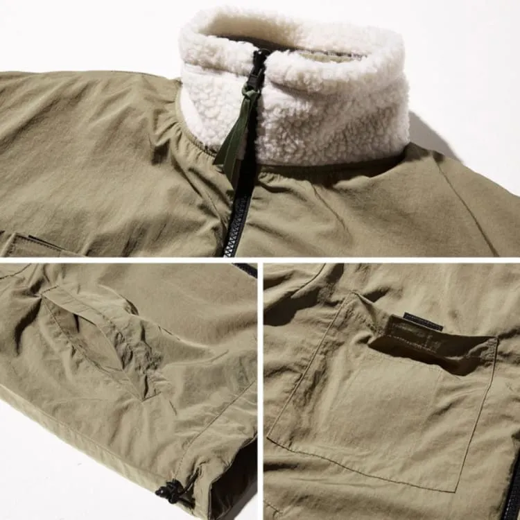 DIMITO RAVINE FLEECE JACKET-IVORY