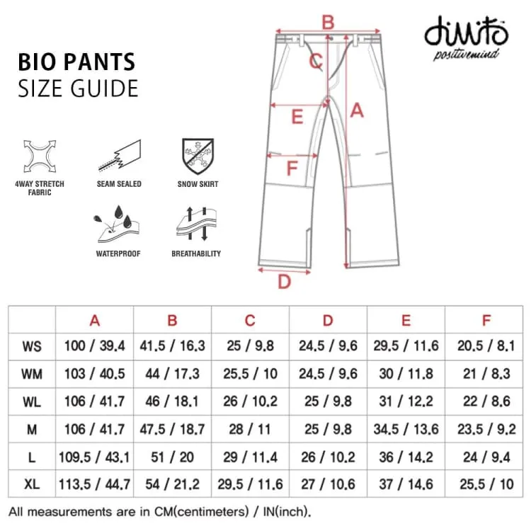 DIMITO WOMEN BIO PANTS-WHITE [Imperfect Item]