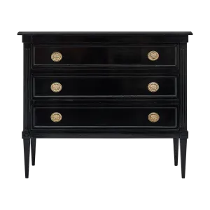 Directoire Style Ebonized Chest