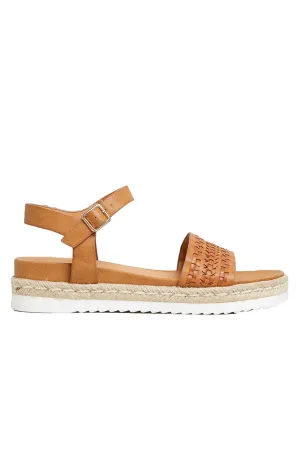Disco Sandal Tan Smooth