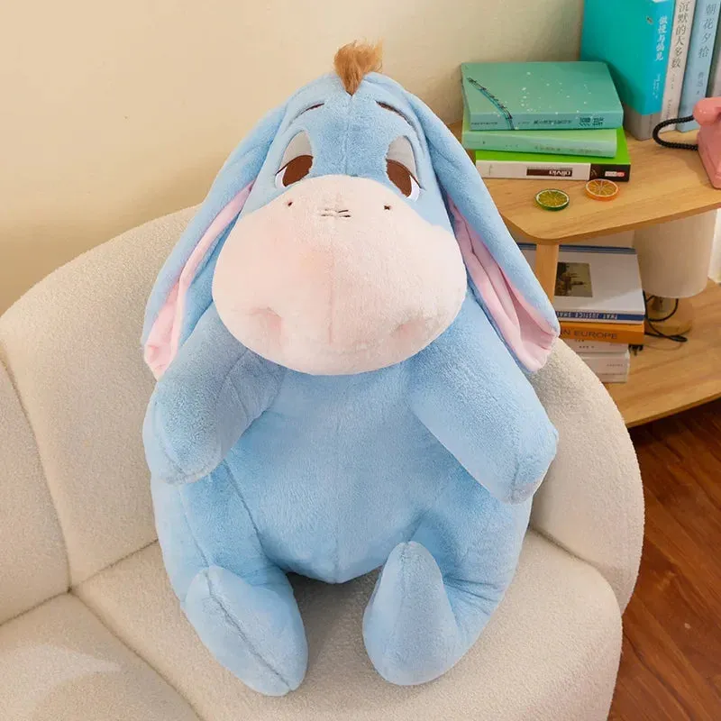 Disney Winnie The Pooh Eeyore Plush Toy - Kawaii Stuffed Doll (30-70cm)