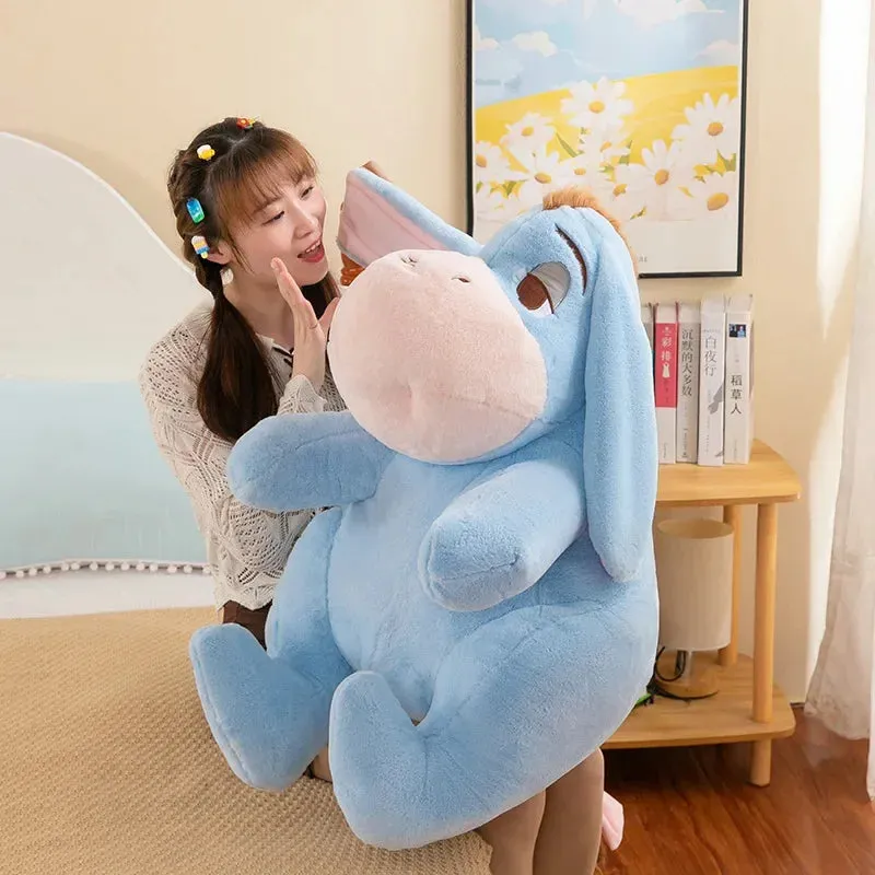 Disney Winnie The Pooh Eeyore Plush Toy - Kawaii Stuffed Doll (30-70cm)