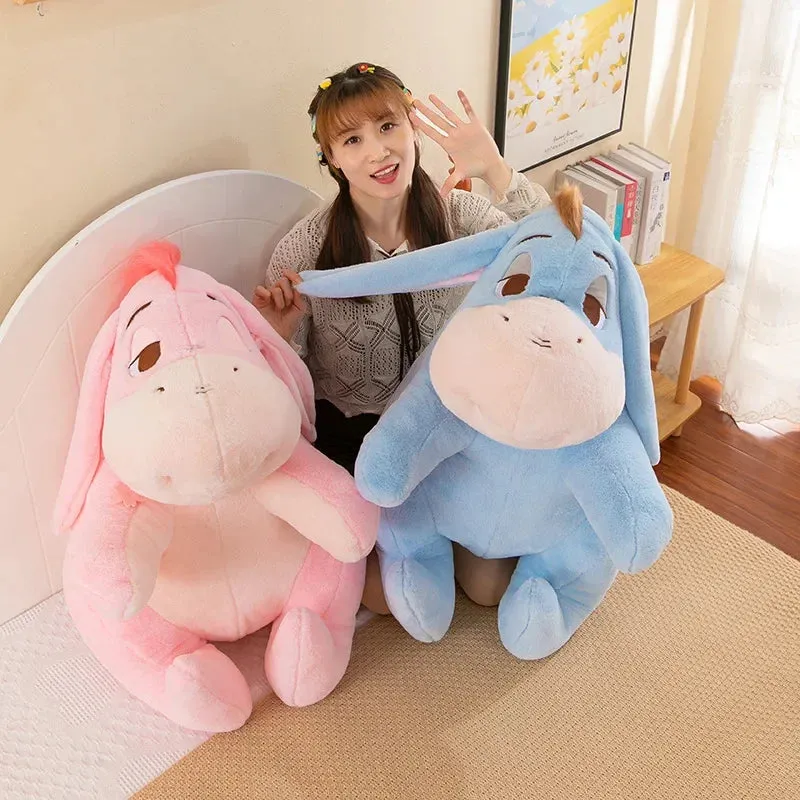 Disney Winnie The Pooh Eeyore Plush Toy - Kawaii Stuffed Doll (30-70cm)