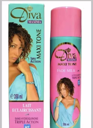 Diva Maxima Triple Action Fade Milk 350ml Lotion
