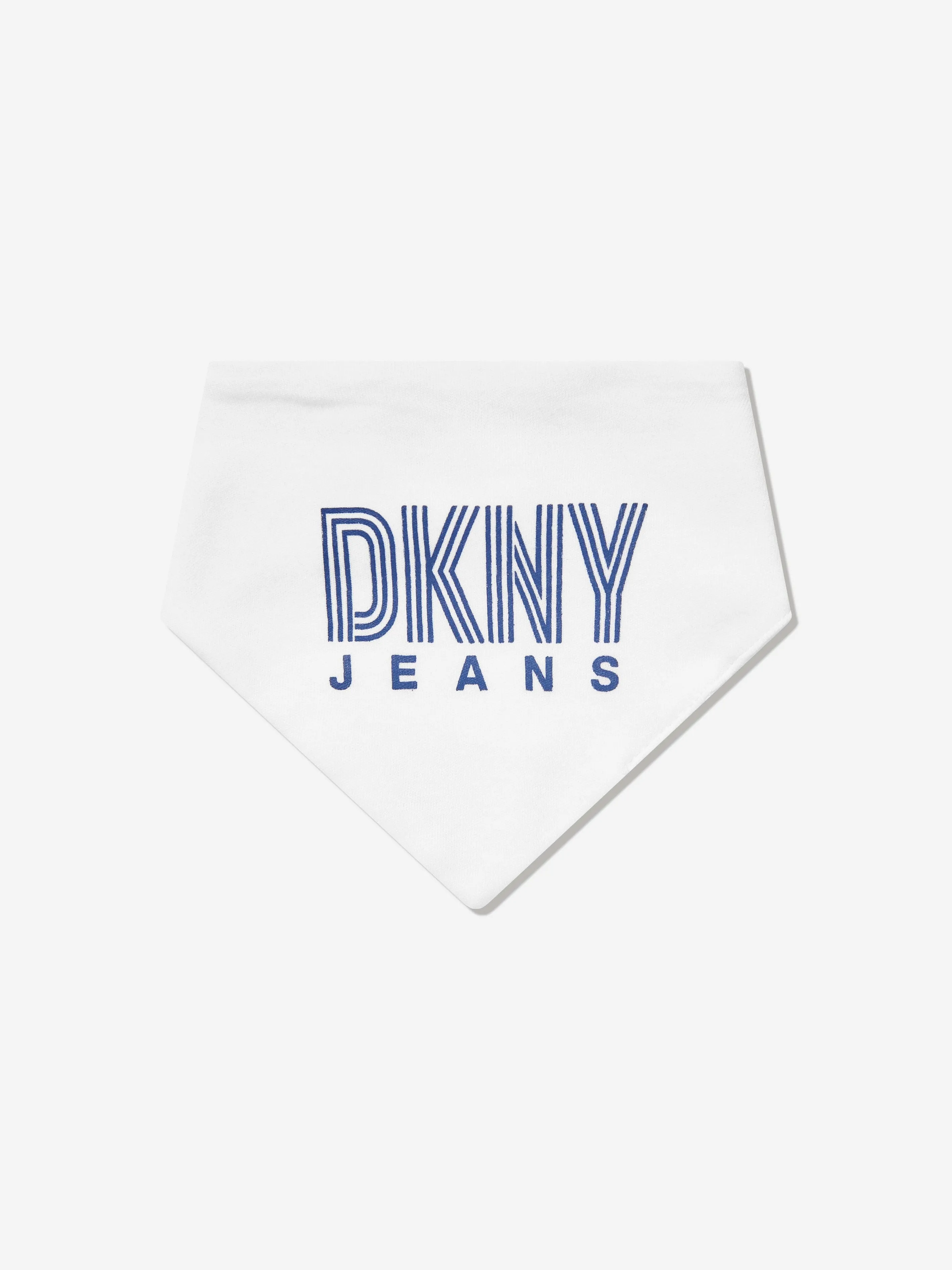 DKNY Baby Boys 5 Pack Bib Set in Navy