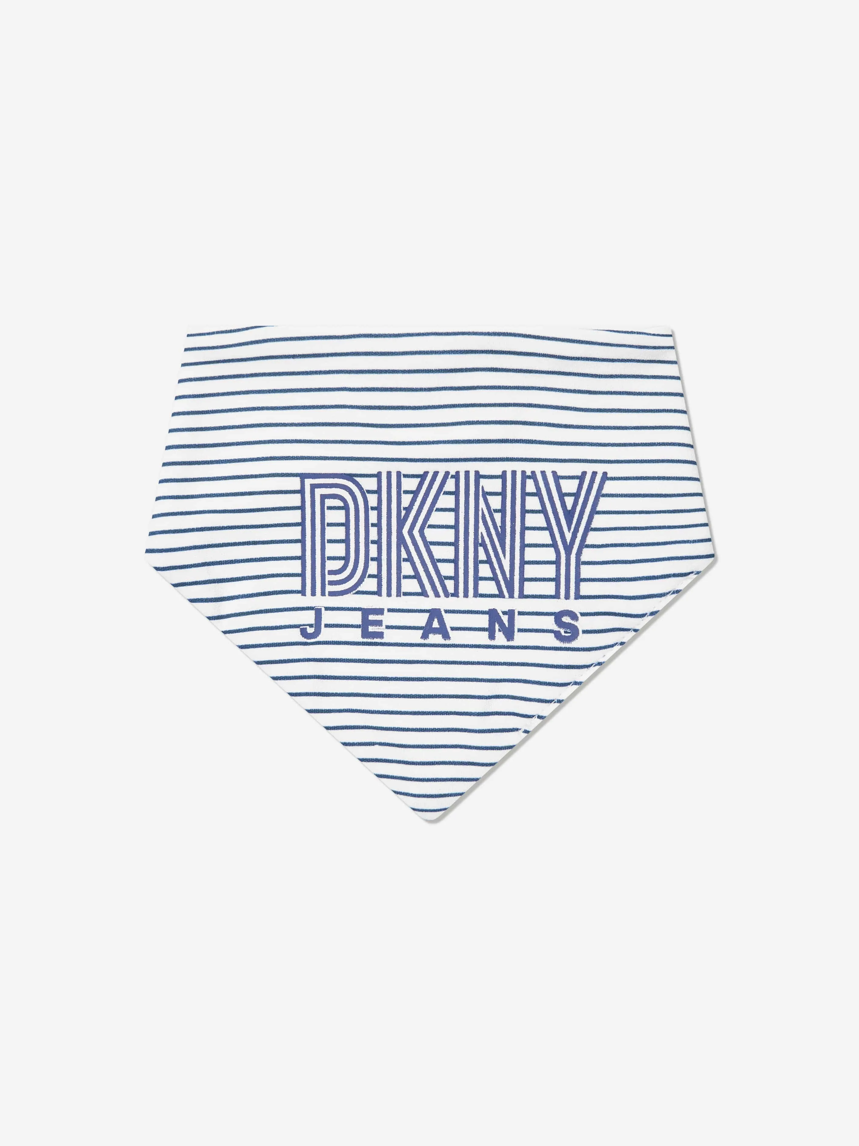 DKNY Baby Boys 5 Pack Bib Set in Navy