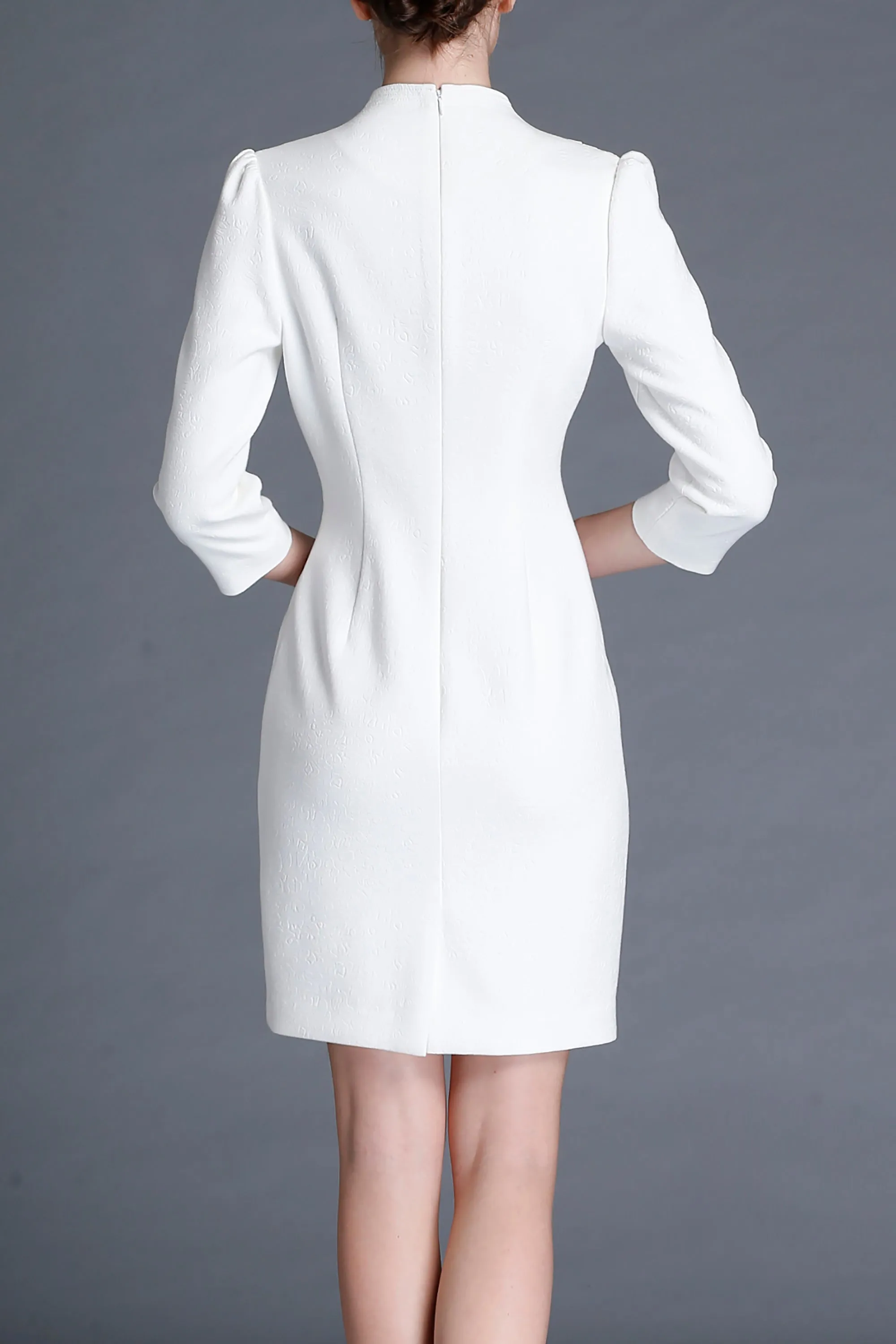 DL Classic Han Style V-neck Athena Dress