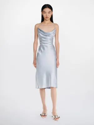 DL - RIVET COWL DRESS